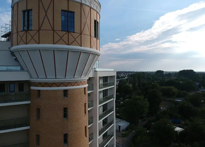 Exklusives Wohnen Im Historischen Wasserturm Dem Highlight Von We319 דירה